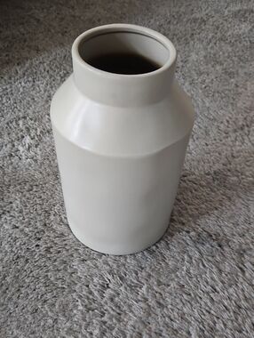 Threshold Cream Sculpted Ceramic Vase